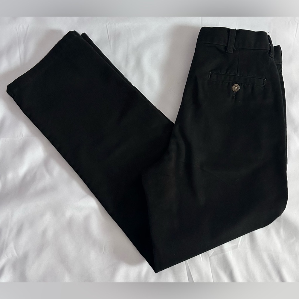 Boys GEORGE Black Chino Pants Size 16